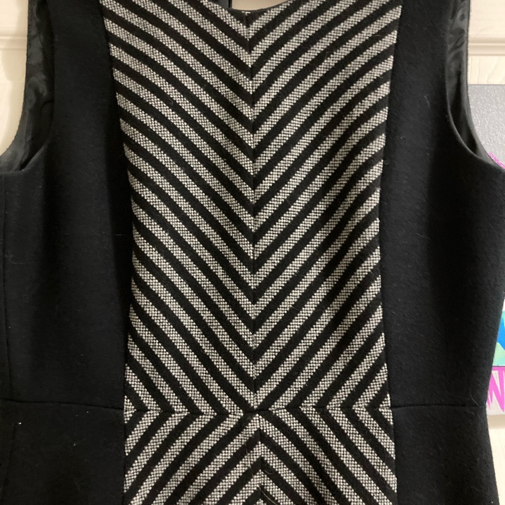 J. Crew wool dress.